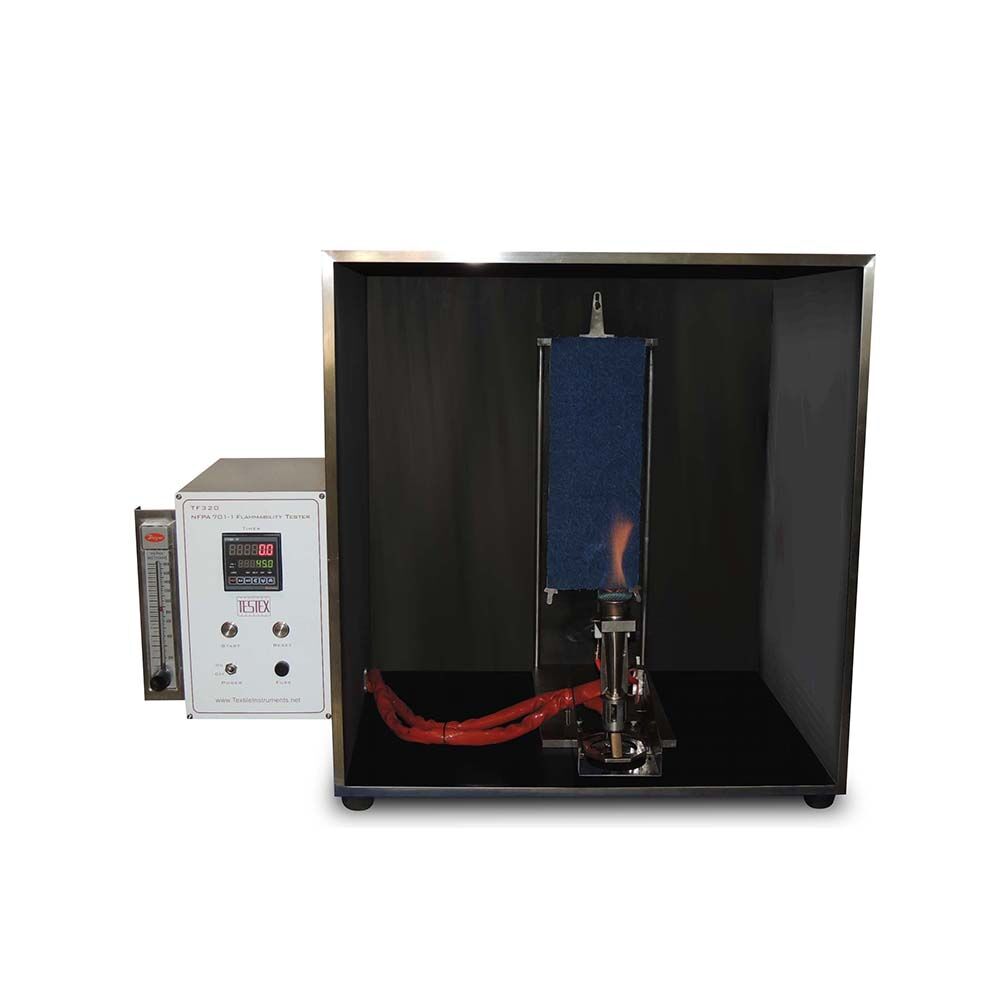 NFPA 701-1 燃焼性試験装置 - TESTEX